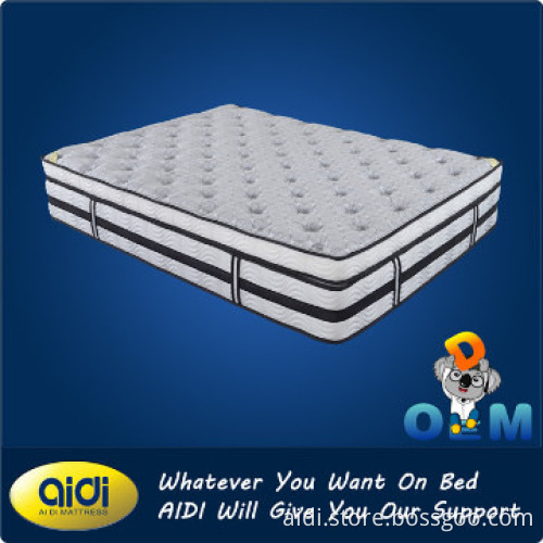 Euro-top pocket spring vaccum compressed mattress